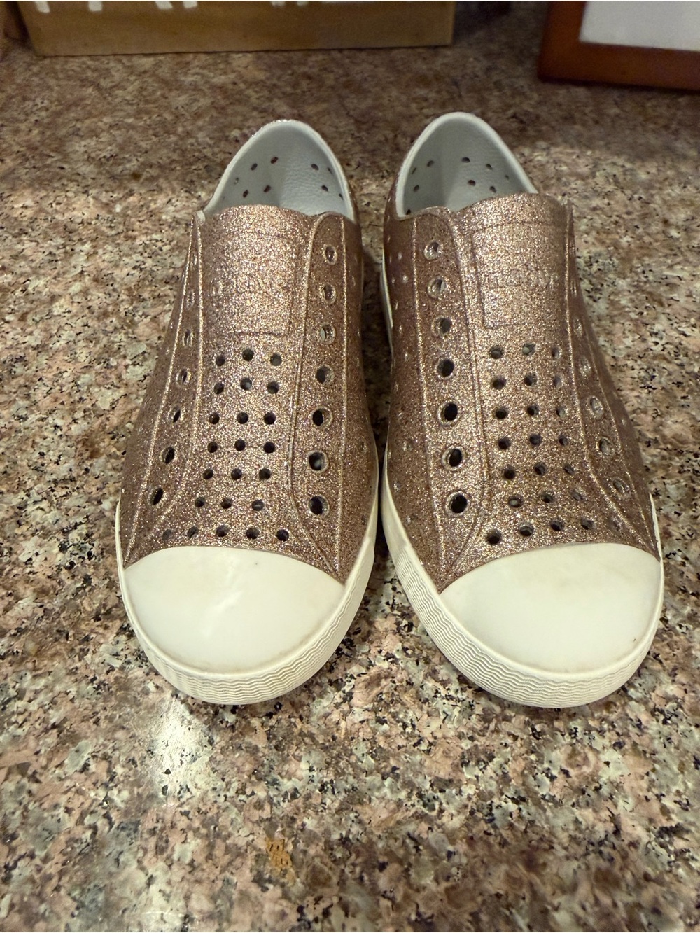 Girls Natives- gold shimmer